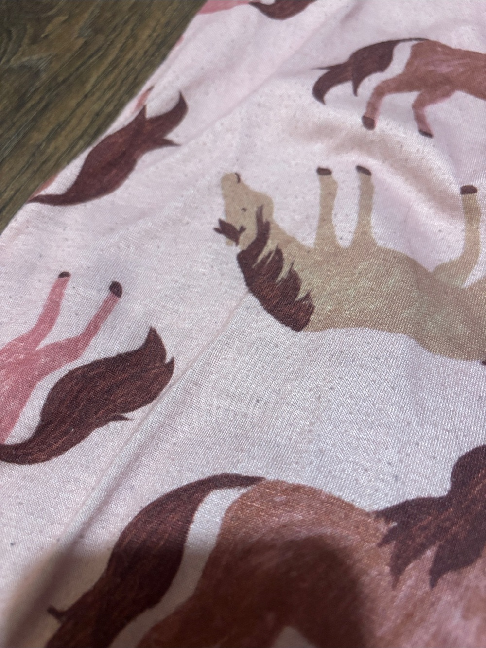 Carter's Pink Horse Print Nightgown - Picture 2 of 4